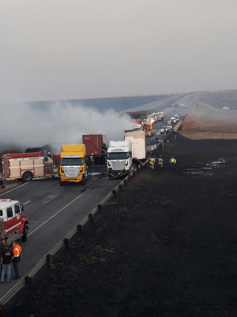 Photo Gallery: Carnage as trucks, cars collide on N3 